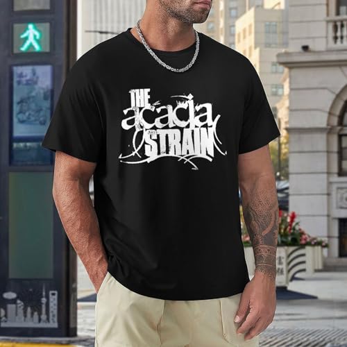 The Acacia Strain T Shirt Men's Fashion Short Sleeve Tops Summer Casual Tee Black2