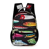 [NBKING] リュック 子供 鯉幟 魚柄 バックパック キッズ 男の子 女の子 可愛い スクールバッグ 軽量 大容量 アウトドア 小学生 幼児 通学 遠足 旅行 入学 プレゼント