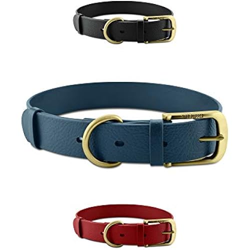Tuff Pupper Heavy Duty Waterproof Dog Collar for Small, Medium & Large Dogs