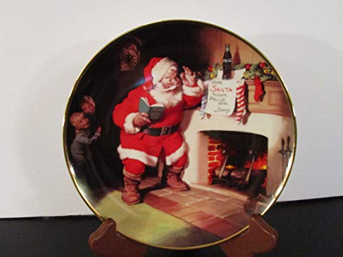 Franklin Mint Decorative Plate Entitled, The Pause That Refreshes #TOP15