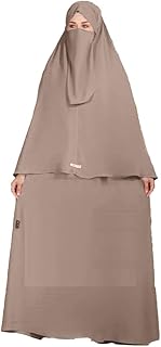 GAMAL SONS FOR ABAYA 8003GS11176-Parent Islamic 3 Piece Crepe One Size For Women