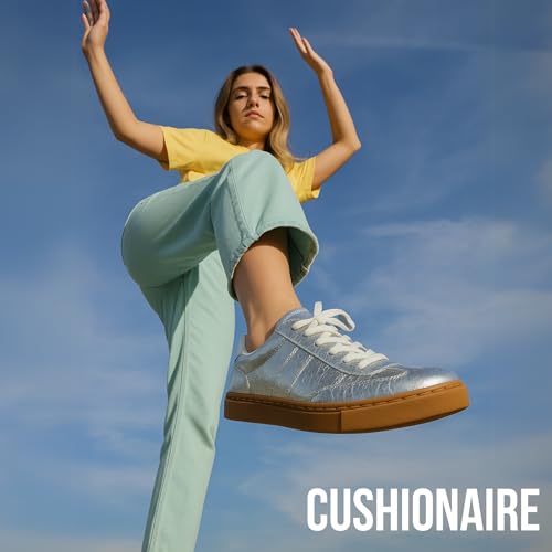 CUSHIONAIRE Balance Womens Sneakers, Casual Tennis Shoes for Women with Memory Foam and Slip Resistant Outsole3