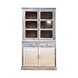 Stile rustico: Questo mobile da soggiorno in stile shabby aggiunge un tocco rustico e accogliente all'ambiente.