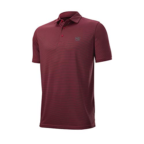 Polo Stripe Wilson homme haut de gamme aux finitions soignées