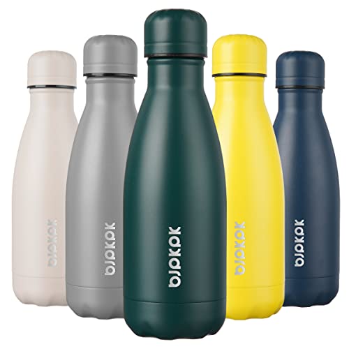 Image of BJPKPK 12 oz Small Insulated Water Bottle, Stainless Steel Leak Proof Flask