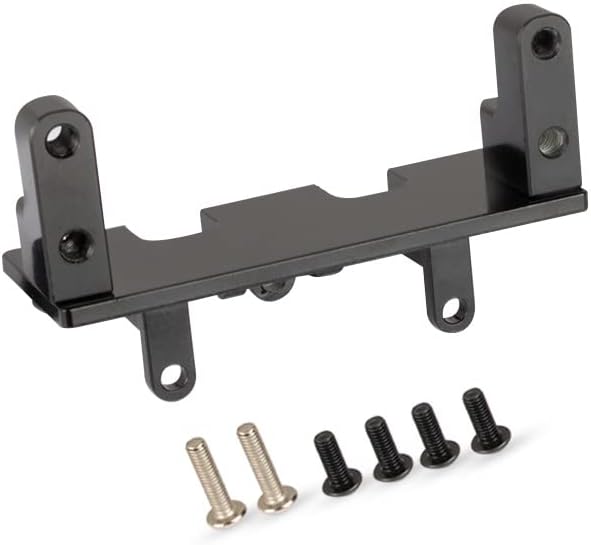 KYX Racing CNC Machined Aluminum Front Axle Servo Mount Linkage Upgrades Parts Accessories for 1/18 RC Crawler Car Axial Capra UTB18
