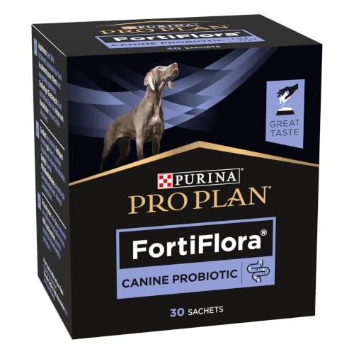 Pro Plan Forti Flora Ergänzungsfuttermittel für Hunde zur Unterstützung der Darmgesundheit Mit Probiotika 30x1g
