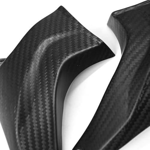 Conduits de frein moto refroidissement air carbone 100mm universel