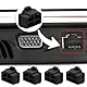 SGERUFZ 30 Stück Silikon Staubschutz RJ45 Port Staubschutz Abdeckung, Geeignet für PC, Schalter, Router, Idle RJ45 Port Stecker Abdeckung (Schwarz)