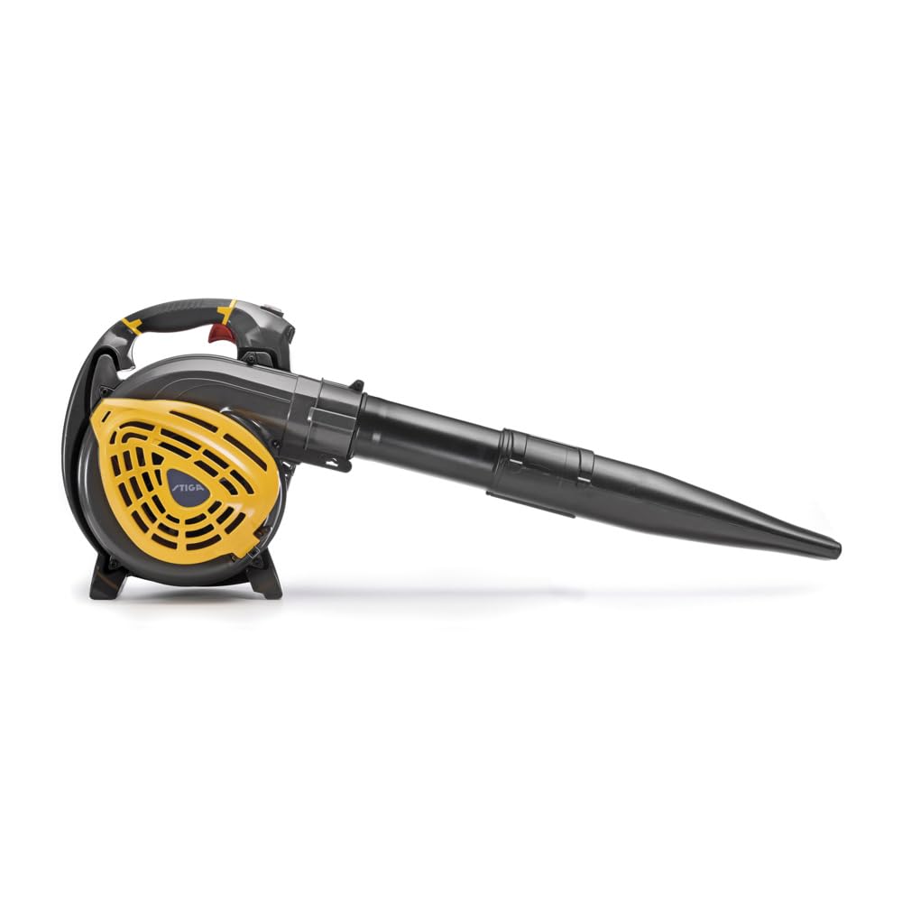 STIGA BL 530 V dmuchawa wylotowa - silnik 27,6 cm3, przepływ powietrza 10,2 m³/min, zbieracz 55 l, ostrze do mulczowania