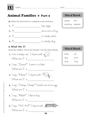 240 Vocabulary Words Kids Need to Know, Grade 1: 24 Ready-to-reproduce Packets That Make Vocabulary Building Fun & Effective - Image 8