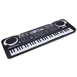 Clavier Piano 61 Touches Clavier De Piano Numérique D’orgue Électronique avec Piano Électrique Microphone - Les Beatles, Paul McCartney, John Lennon, RIngo Starr, George Harrison Clavier Piano 61 Touches Clavier De Piano Numérique D'orgue Électronique avec Piano Électrique Microphone – Image 2
