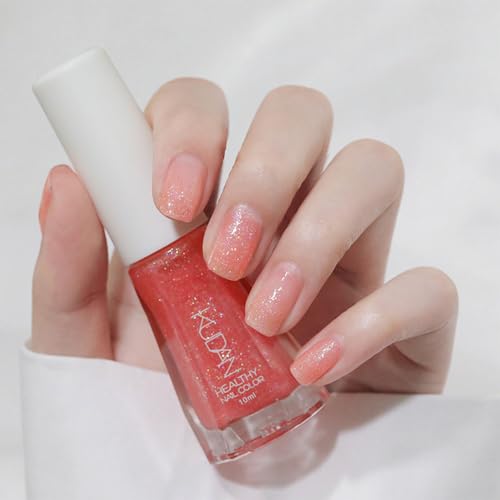 速乾 マニキュア 単色 水性ネイル お湯で剥がせる 塗りやすい 無臭 健康な成分 人気色 ネイルポリッシュ ネイルカラー 自宅ネイル セルフネイル 10ml/本 (N32)