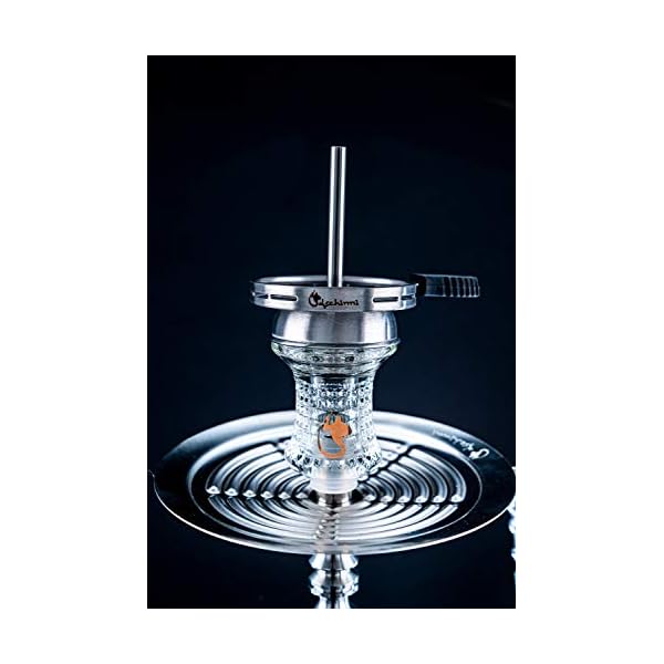 Dschinni Mio Silver 2.0 Shisha Set – Bild 4