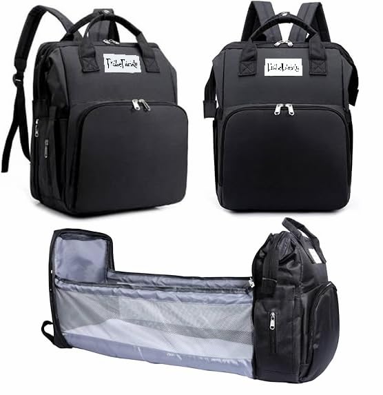 Frabe Family Changing Backpack, Mom Backpack, Changing Bag, Large Changing Bag, Oxford Backpack, Multi-Function - Image 2