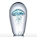 Produktbild Tooarts Moderne Skulptur Glasskulptur Designer Skulptur Deko Skulptur aus Glas Qualle 2 Farbe Optional