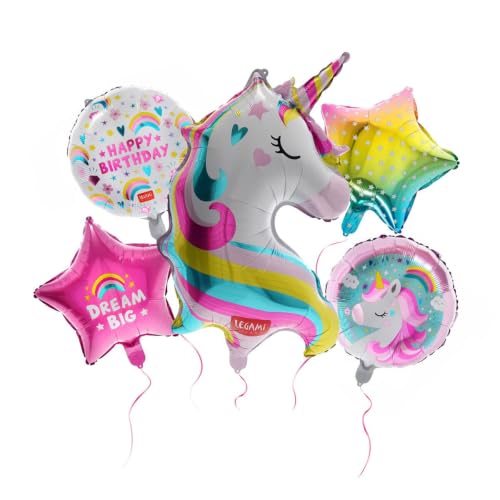 Kit of 5 Balloons for Birthday Party – LET'S PARTY UNICORNO