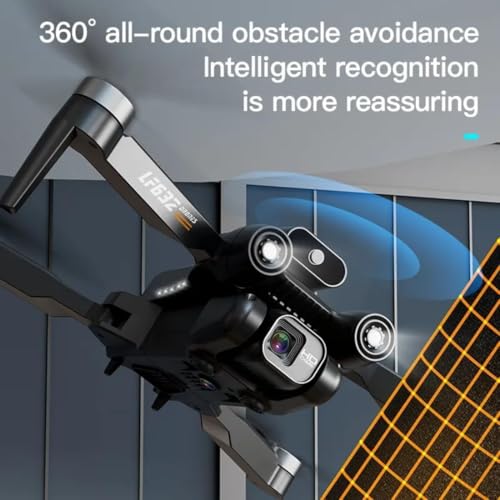 Image of dRoNe wItH hD DuAl cAmErA BrUsHlEsS MoToR, oNe cLiCk tAkEoFf /lAnDiNg FlIp rOlLiNg gEsTuRe cOnTrOl wI-Fi cAmErA ReMoTe cOnTrOl -X DrOnE (YW 02)