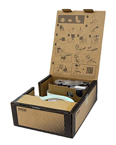 Epson LABELWORKSPX B236VSLPX Fita de vinil autolaminada contínua a granel, fita adesiva industrial d