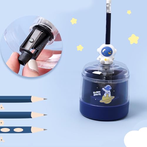 Taille-crayon automatique électrique avec gomme rechargeable pour le bureau - 7