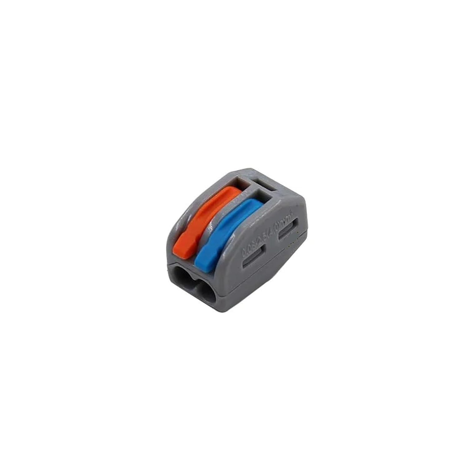 Universal Compact Wiring Splicing Conector Wire Electrical Connector 222 L+E+D Strip Lighting Quick Connectors Universal Compact Conductor Push-in 3 Pin Terminal Blocks(412C,100PCS)