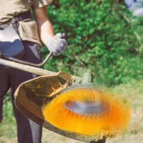 Escova Nylon Para Roçadeiras Limpa Pavers Calçada Ladrilhos