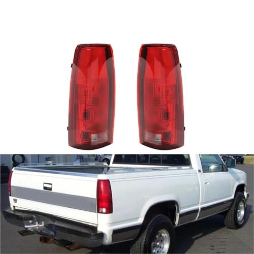 Ensemble de feux arrière de voiture pour Chevrolet K1500 rouge - 5