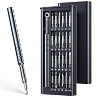 JOREST 52 IN 1 Feinmechaniker Schraubendreher Set, Tragbares Mini Werkzeug mit Torx T5 T6 T8 T9, P5, y00,usw, Reparatur Kit für Macbook, Laptop, PS4, PS5, PC, iphone, Brille, Uhren, Switch,Xbox,usw