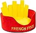 SSDHUA Cat Nest Burger French Fries Shape Cat House Removable and Easy to Clean Cat Sofa Bed Convertible Shape Cat and Dog Nest (French Fries)