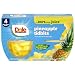 Dole Fruit Bowls, Pineapple Tidbits in Juice, 4 Cups