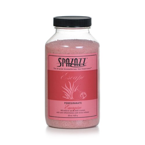 Spazazz Escape Spa & Hot Tub Fragrance Crystals 22oz - Pomegranate