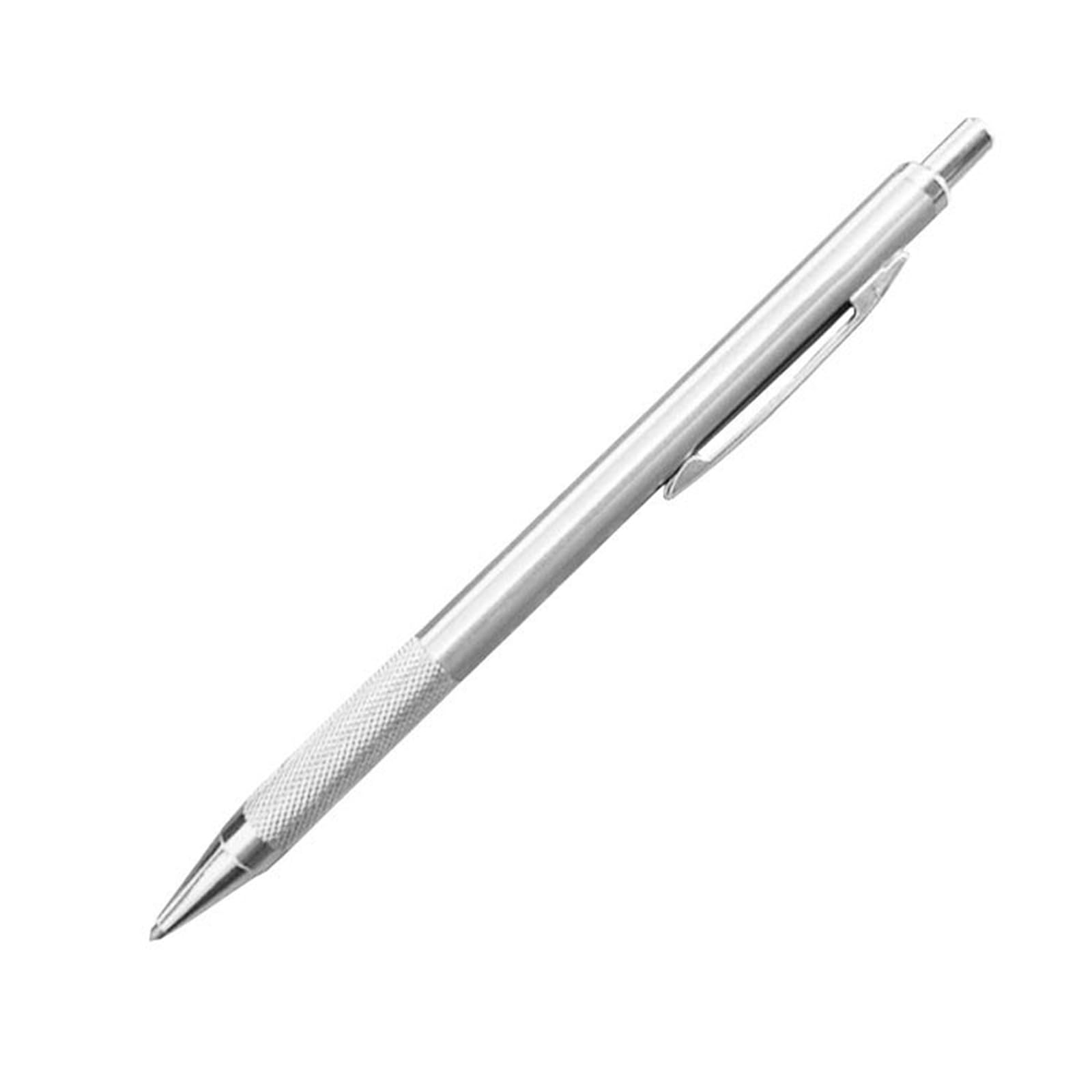 Alloneslife Push Type Accuracy Ground Steel Engraving Pens For Craft Glass Tiles Cutting And Metal Marking Activities Tiles Marking Pen Set