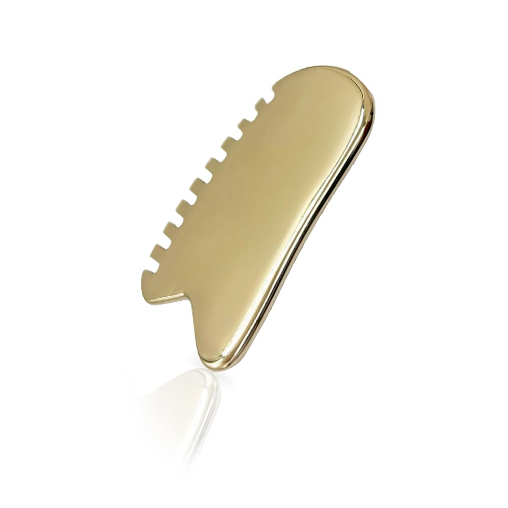 Vintageware Bronze Kansa Gua Sha Heart Shape Massage Tool, Kansa Comb Tendon Massage Scraping Tool Muscle Pain Relief, Myofascial Stress Release and Breaking up Scar Tissue Perfect IAMS Tool (B0CRL51P2C) Amazon Price History, Amazon Price Tracker