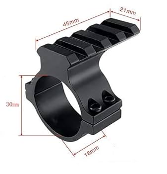 スコープマウントリング スコープマウントリング (Φ25.4mm/H=28mm) : ミリタリーショップ