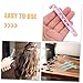 VICASKY 24pcs Hair Perm Rod Flexible Curlers for Short Hair Portable Curling Tools for Effortless Curls Travel Suitable for All Types