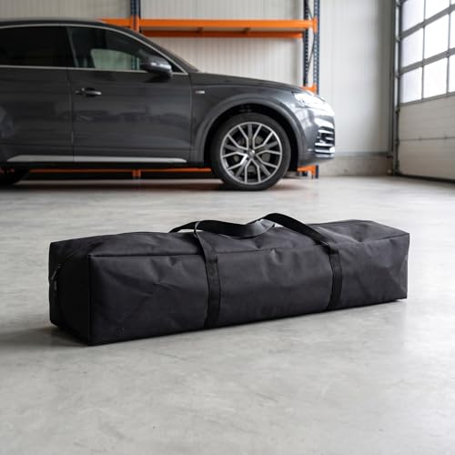 Amagogo Tragbare Zeltstangentasche-Multifunktions-Tragetasche,Camping-Organizer-Wasserabweisend, Oxford-Stoff, Mit Reißverschluss-Für Camping, Angelruten, Markisenrahmen, Gestänge,110cmx16cmx23cm