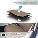 FH Group Car Seat Covers PU Leather 3 Row 7 Seater Car Seat Covers, Airbag Compatible and Split Bench - Fit Most Car, Truck, SUV, & Van Solid Tan