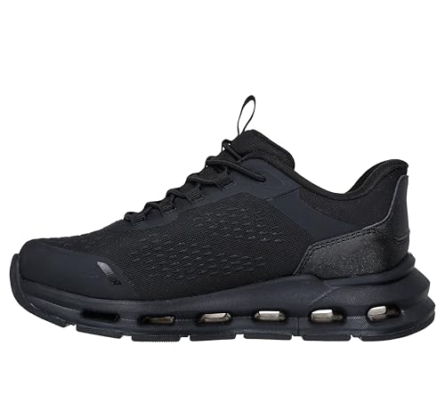 Skechers Bambina Slip-Ins: Glide-Step - Vista Lane Sneaker In Nero, Taglia 30, Lavabile In Lavatrice - 4