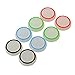 Produktbild 4 Pair / 8 Pcs Ersatz Silicone Thumb Grip Stick Analog Joystick Grips Caps Cover Aufsätze Schutzkappen Kappen Dualshock Thumbsticks für PlayStation PS4 PS3 Nintendo Wii U Xbox One/360 Game Controller