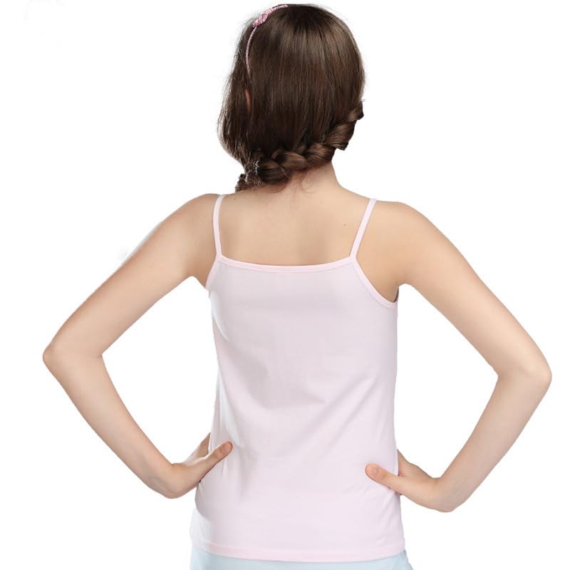 Cotton Camisole Combo for Girl Pack of 6 (S-16) White 1