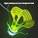 Single Badminton Trainer Set - Indoor Badminton Training Aid | Luminescent Badmintons Balls for Solo Practice, Parent-Child Interactive Sports Equipment for Skill Improvement, Fitness & Fun Play
