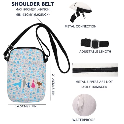 Crossbody Bag Princess Love Princess Themed Gift Princess Inspired Gifts2