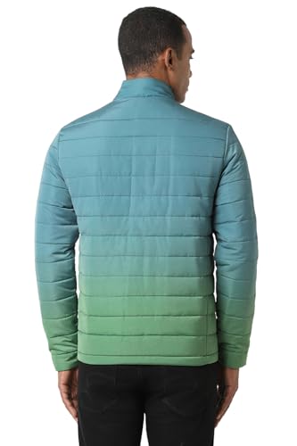 Image of Peter England Men's Nylon Standard Length A-Line Coat