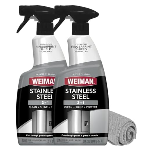 Weiman Stainless Steel Cleaner Bundle
