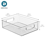 iDesign Stackable Pantry Bin, Clear - Image 3