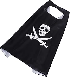 Amosfun 1Pc Fantasias De Natividade Para Crianças Pirata Vampiro Bruxa Capa Crianças De Pirata Capa Crianças Capa Roupa Cosplay Pirata Hallowen Pirata Cosplay Capa Pirata Roupas