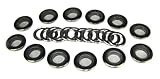 Shiny black (gun metal) finish, can be polished to a mirror shine Standard grommets great for leather/canvas work Made to be used with hand tools, not self-piercing. Special die required for setting. A great accent for crafts, furniture & more Also p...
