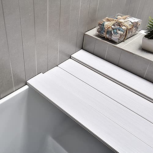 Cubierta de bañera aislante para crear un spa en casa con soporte de baño 2