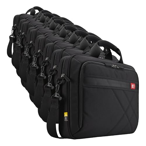 Case Logic 15-Inch Laptop and Tablet Briefcase, Black (DLC-115)