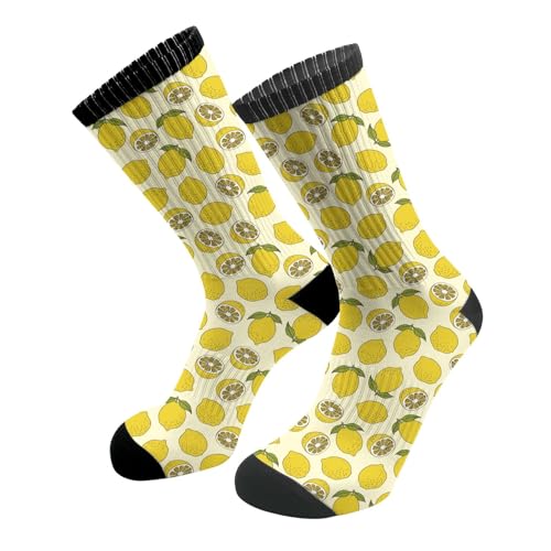 Image of MOLIAN Athletic Crew Cushion Socks Unisex Breathable Mid-Calf Socks for Running Workout